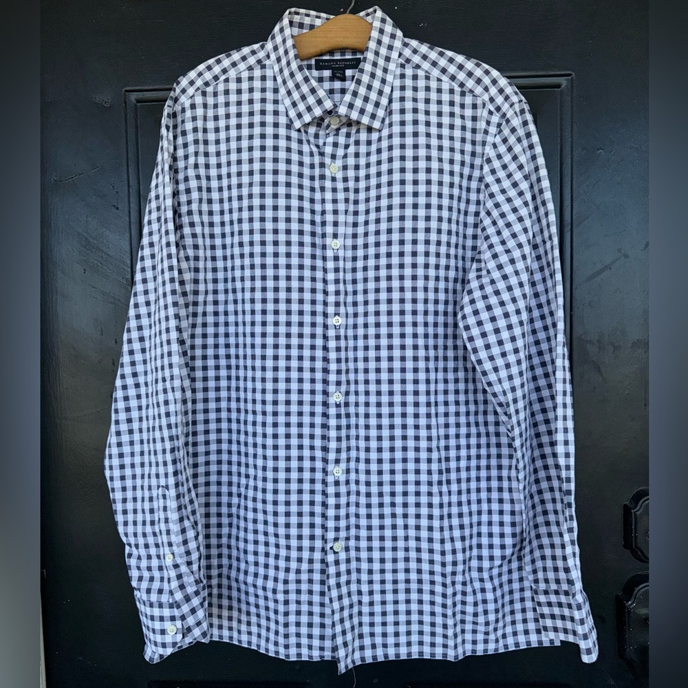 RARE Banana Republic Albini Fabric Shirt XL